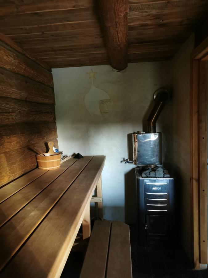 "Gaujmale" Sauna House In Nature Laukbeitini Екстериор снимка