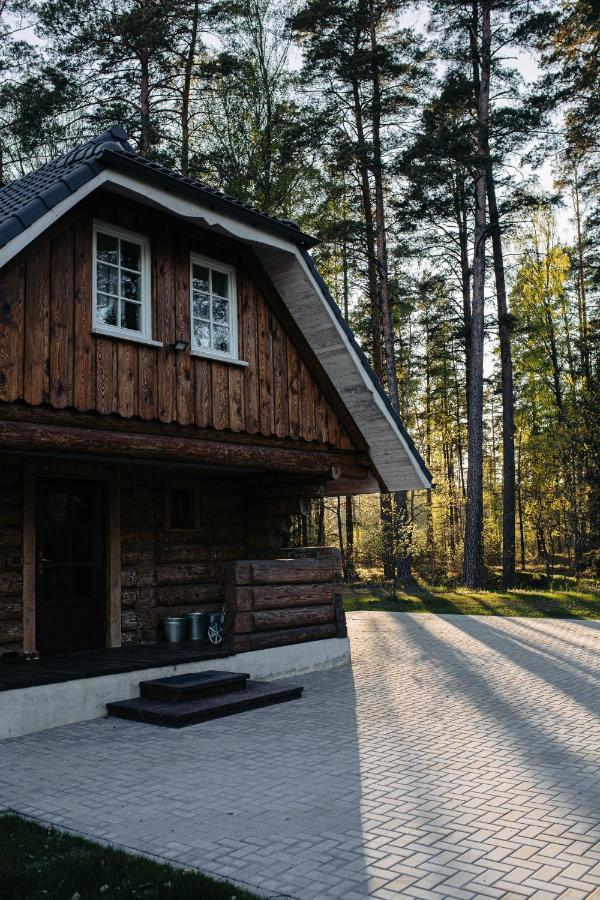 "Gaujmale" Sauna House In Nature Laukbeitini Екстериор снимка