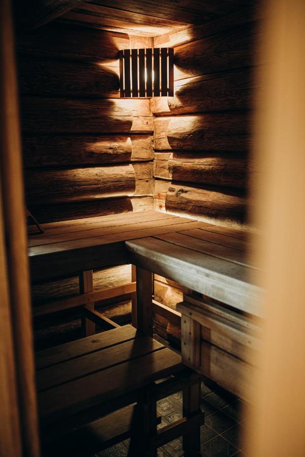 "Gaujmale" Sauna House In Nature Laukbeitini Екстериор снимка